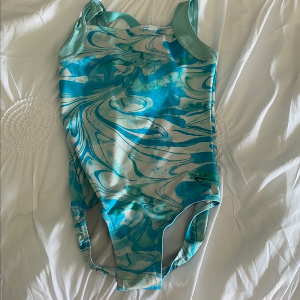 A gymnastics leotard